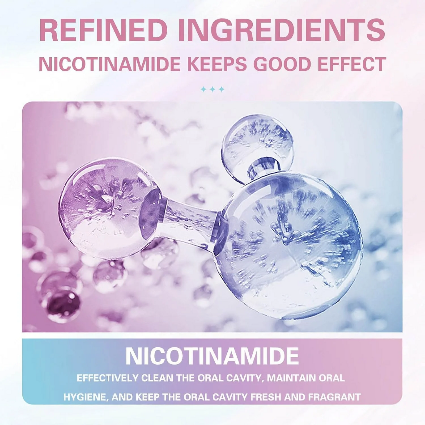 UTOGRU Nicotinamide Whitening Toothpaste – Mint Fresh Breath Toothpaste for Brighter Teeth & Oral Care