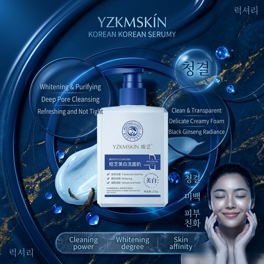 Y.Z.M. Whitening Brighten Skin Cleanser – Deep Cleansing & Brightening Face Wash for Radiant Complexion (150g)