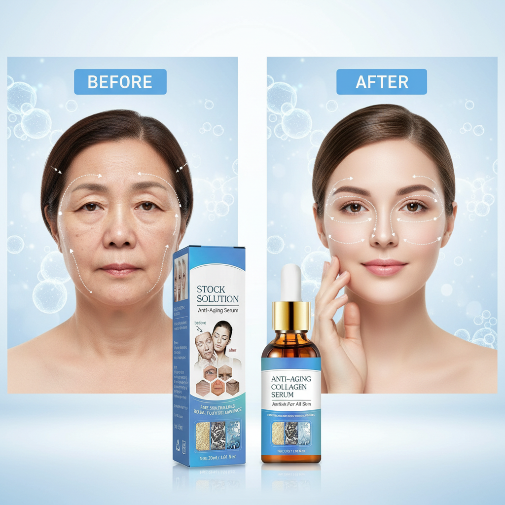 West & Month Botox Stock Solution – Anti-Aging & Wrinkle Repair Serum for Youthful, Firm, Radiant Skin (30ml)