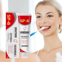 YAYASHI SP-6 Ultra Whitening Toothpaste – Super Probiotic Formula for Stain Removal, Fresh Breath & Bright White Teeth (120g)
